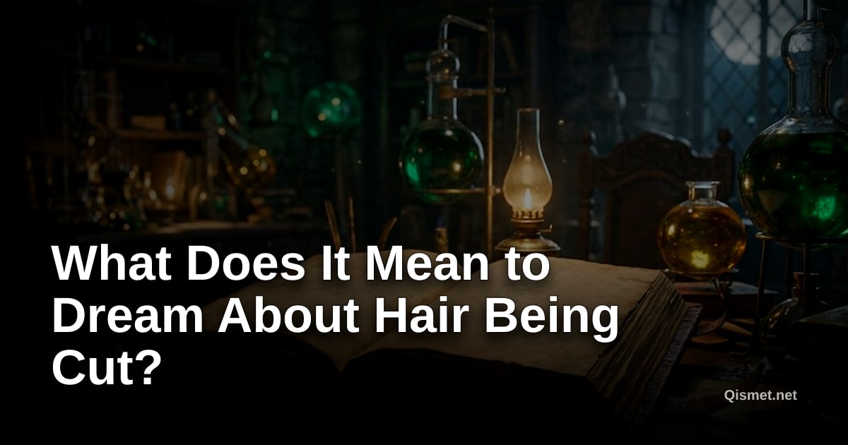 What Does It Mean to Dream About Hair Being Cut?