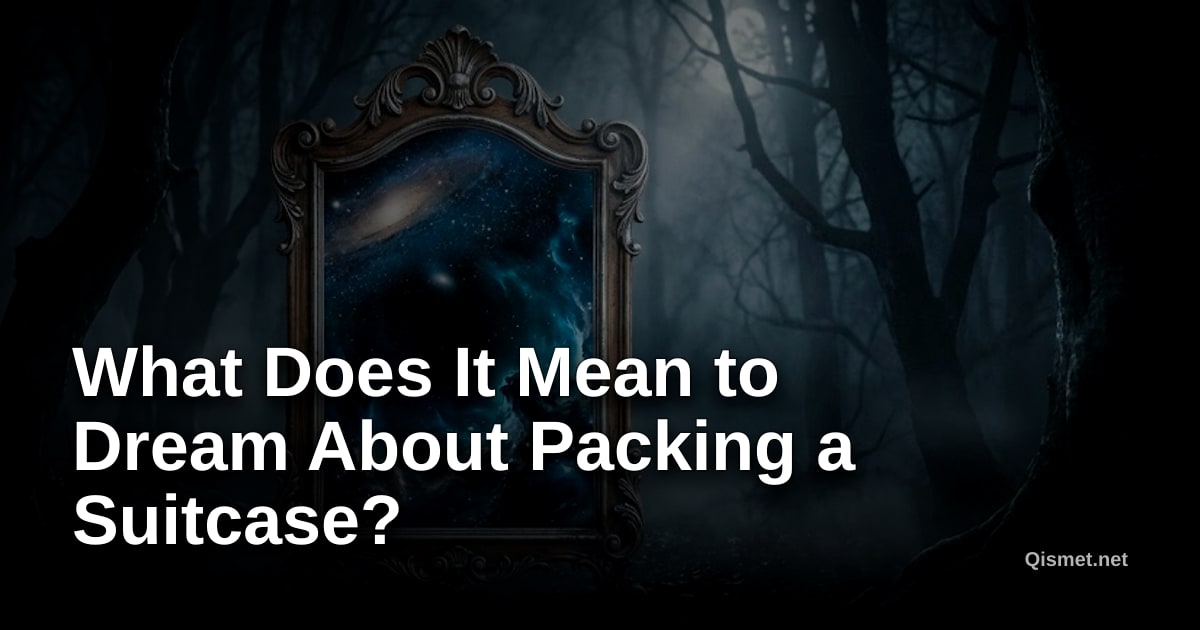What Does It Mean to Dream About Packing a Suitcase?