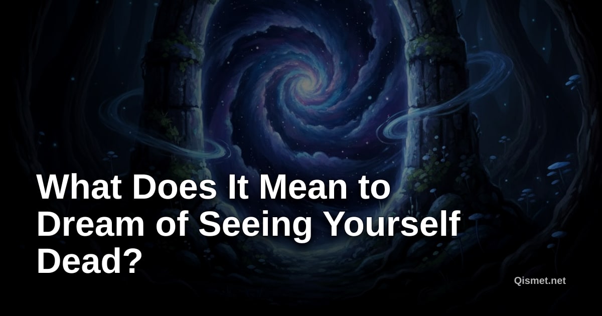 What Does It Mean to Dream of Seeing Yourself Dead?