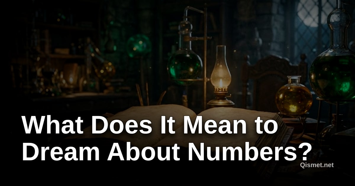 What Does It Mean to Dream About Numbers?