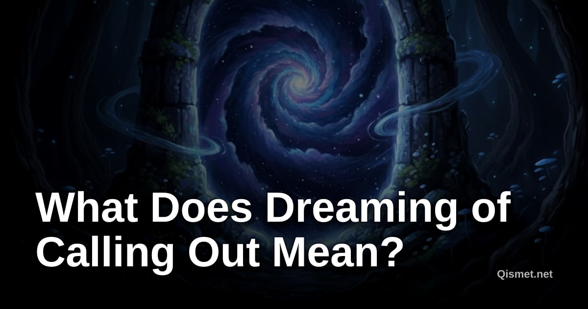 What Does Dreaming of Calling Out Mean?
