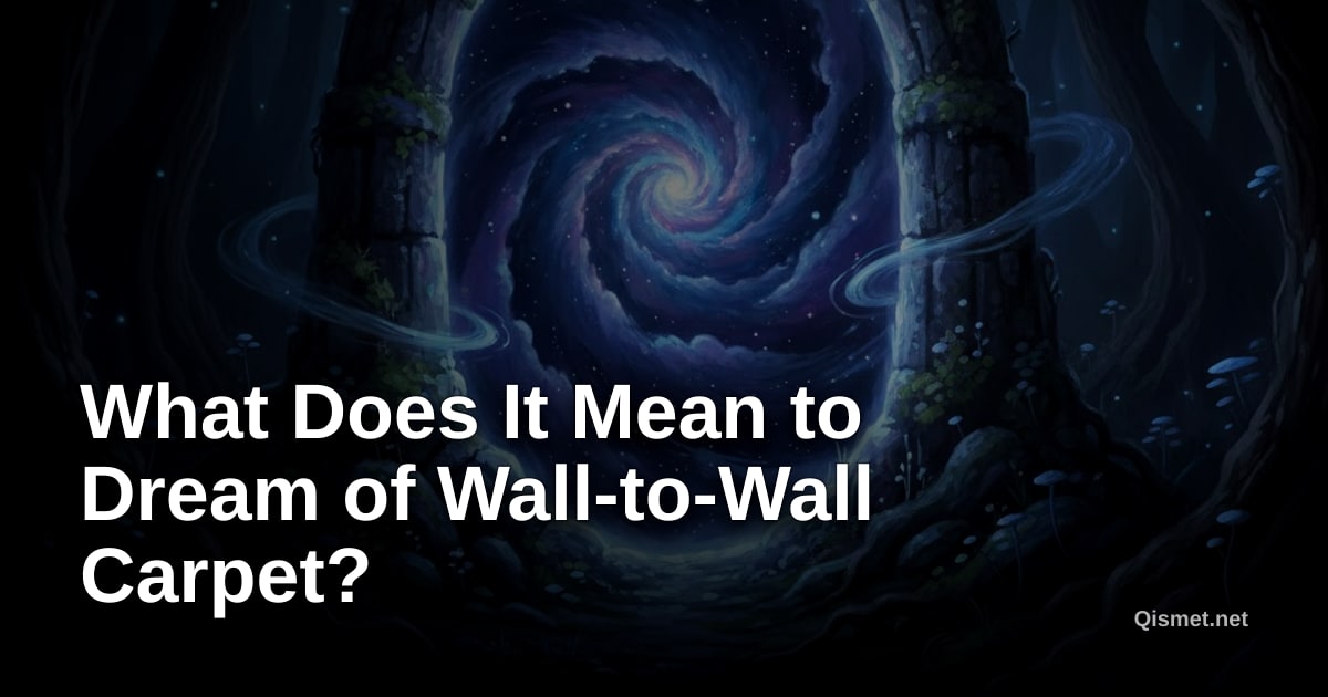 What Does It Mean to Dream of Wall-to-Wall Carpet?