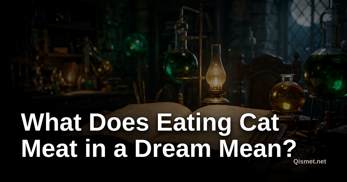 What Does Eating Cat Meat in a Dream Mean?