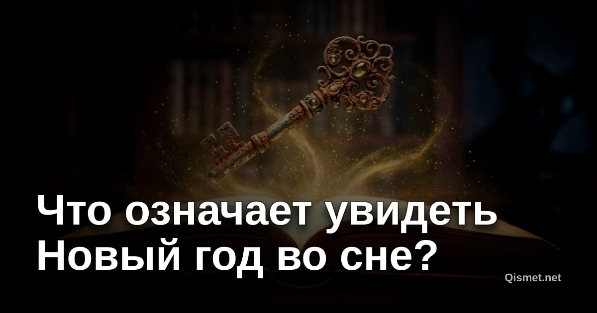 Что означает увидеть Новый год во сне?