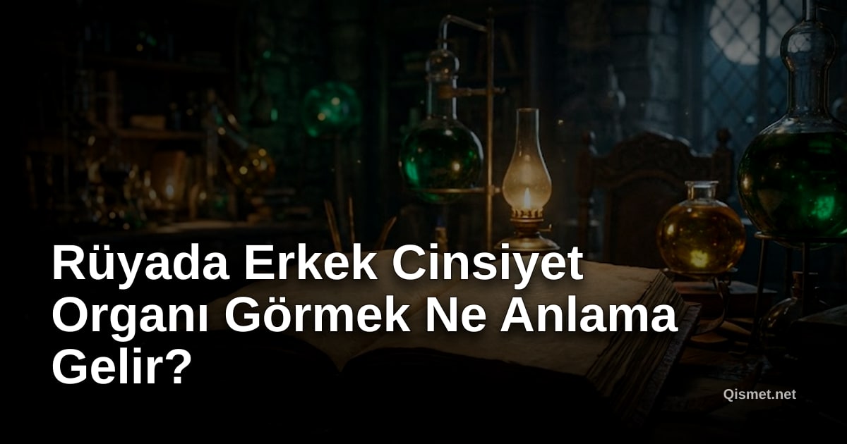 Rüyada Erkek Cinsiyet Organı Görmek Ne Anlama Gelir?
