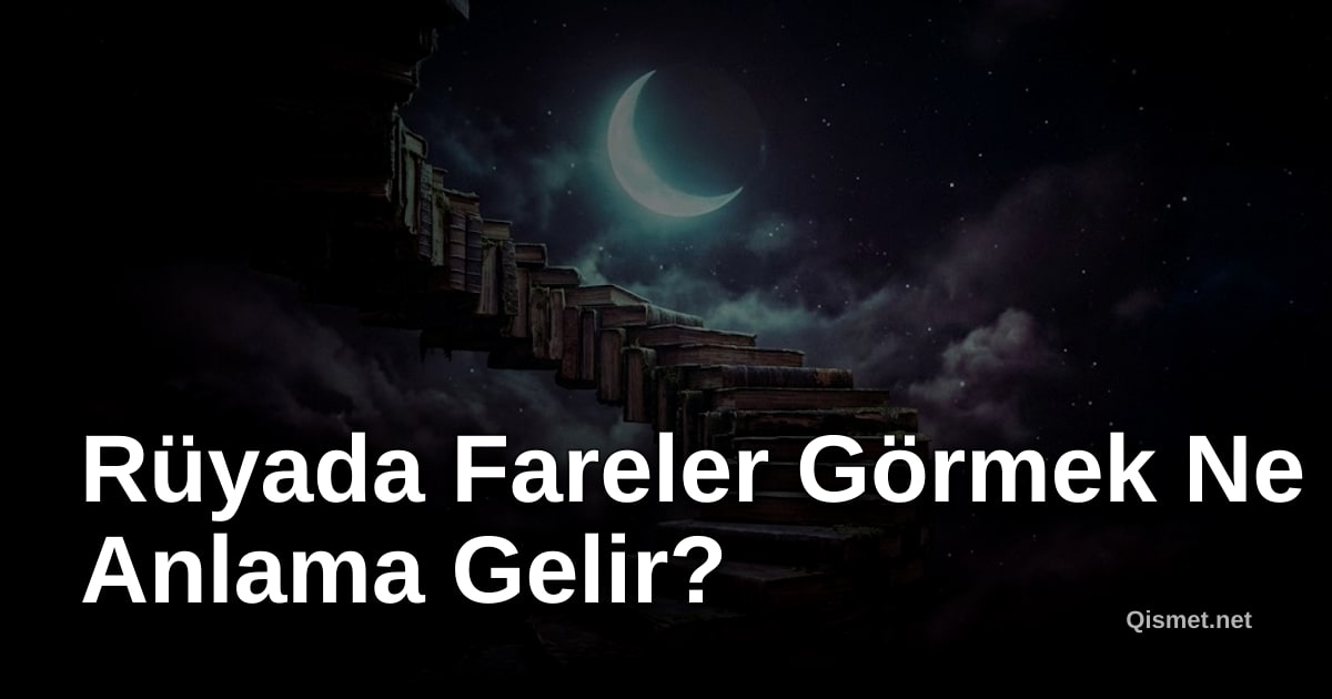 Rüyada Fareler Görmek Ne Anlama Gelir?