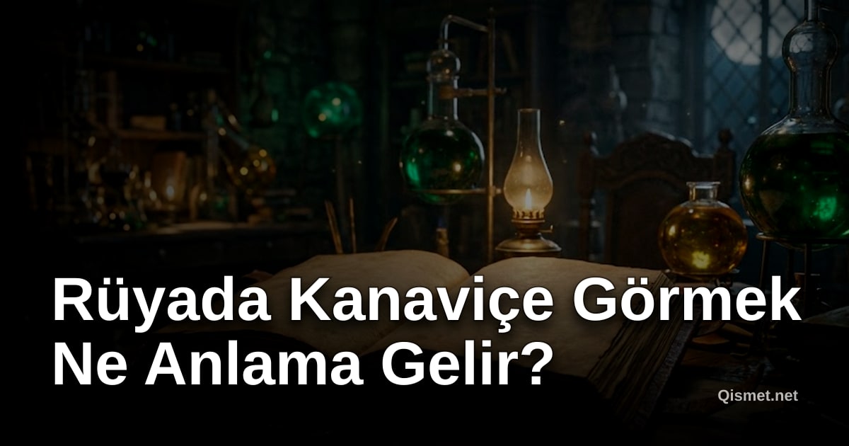 Rüyada Kanaviçe Görmek Ne Anlama Gelir?