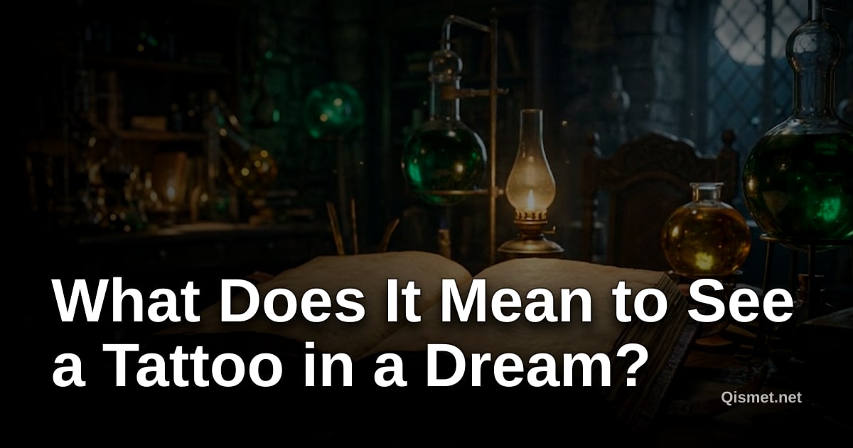 What Does It Mean to See a Tattoo in a Dream?
