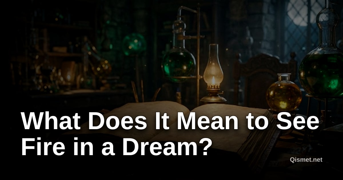 What Does It Mean to See Fire in a Dream?