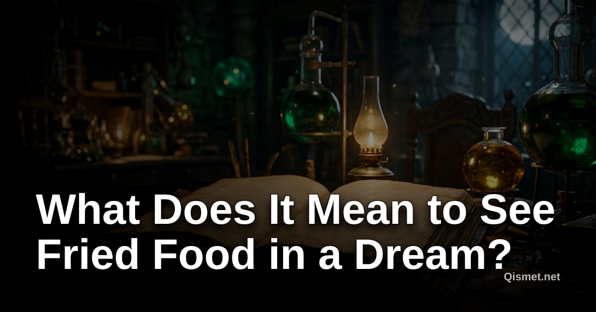 What Does It Mean to See Fried Food in a Dream?