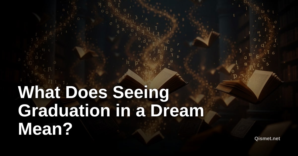 What Does Seeing Graduation in a Dream Mean?