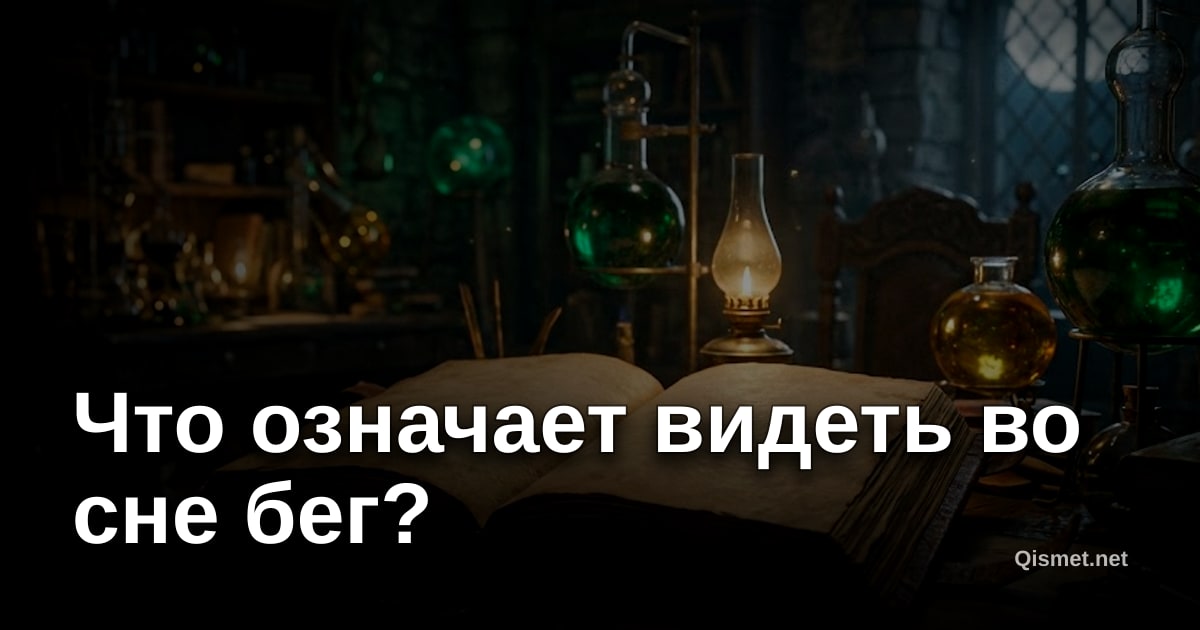 Что означает видеть во сне бег?