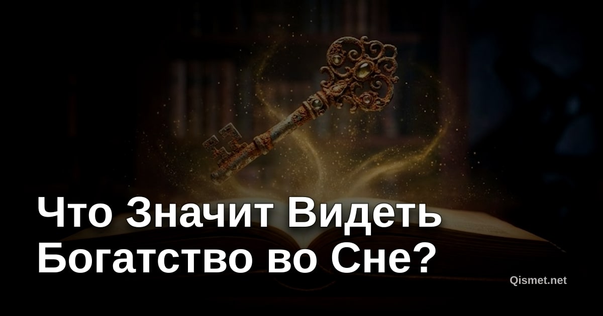 Что Значит Видеть Богатство во Сне?