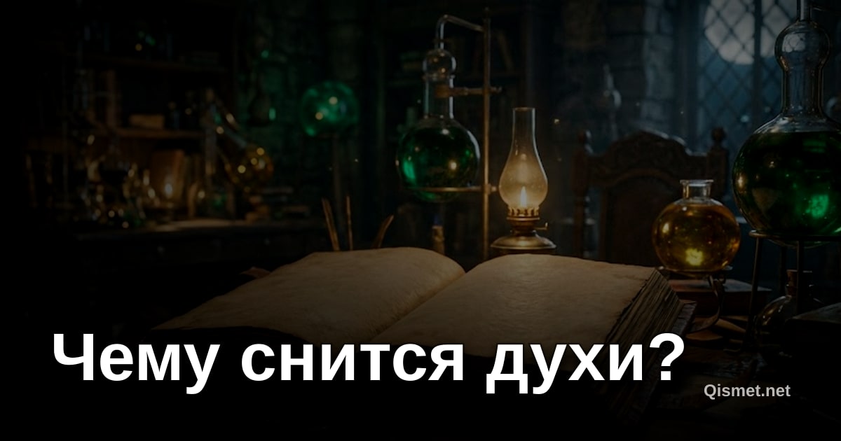 Чему снится духи?