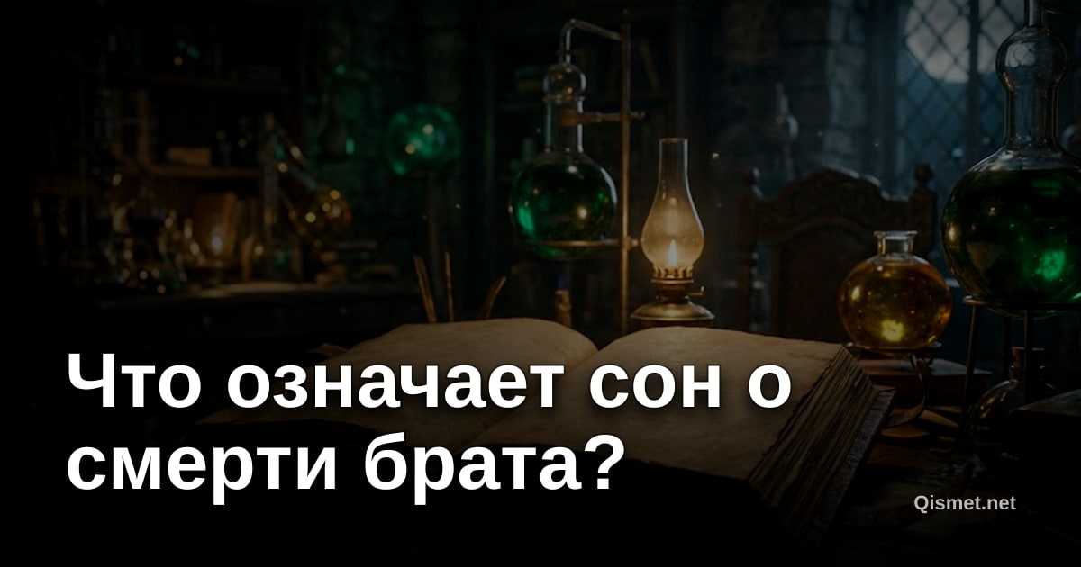 Что означает сон о смерти брата?