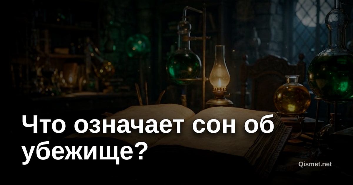 Что означает сон об убежище?