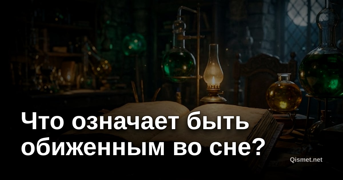 Что означает быть обиженным во сне?