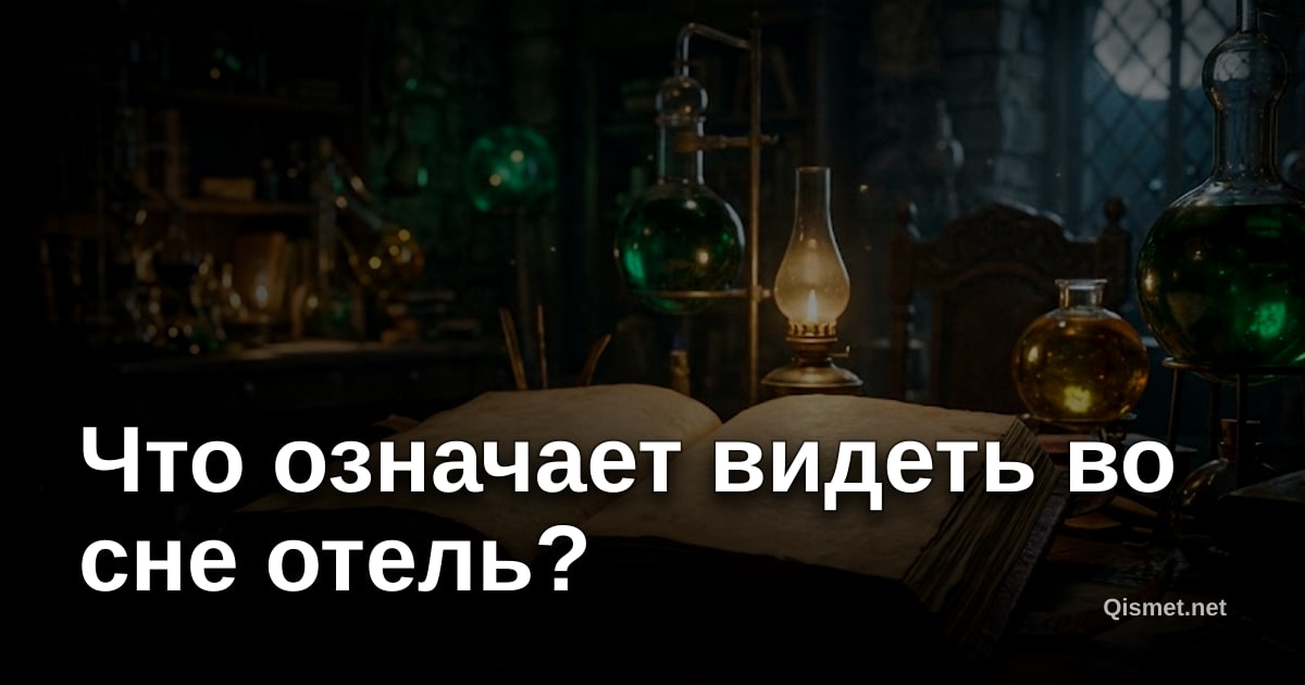 Что означает видеть во сне отель?