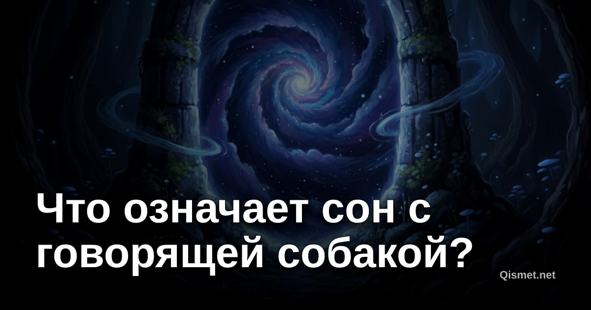 Что означает сон с говорящей собакой?