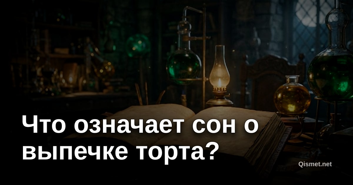 Что означает сон о выпечке торта?