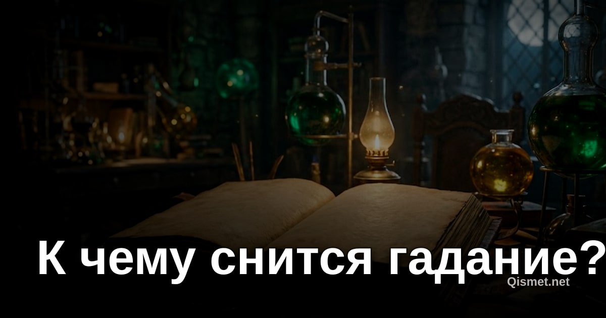 К чему снится гадание?