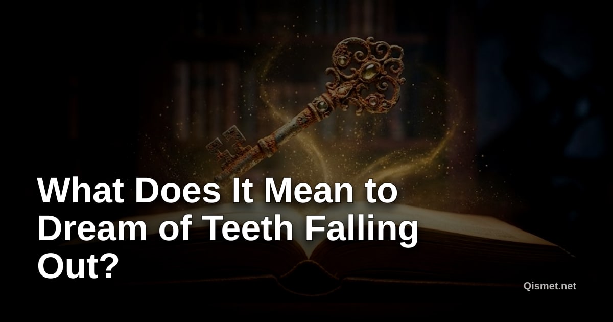 What Does It Mean to Dream of Teeth Falling Out?