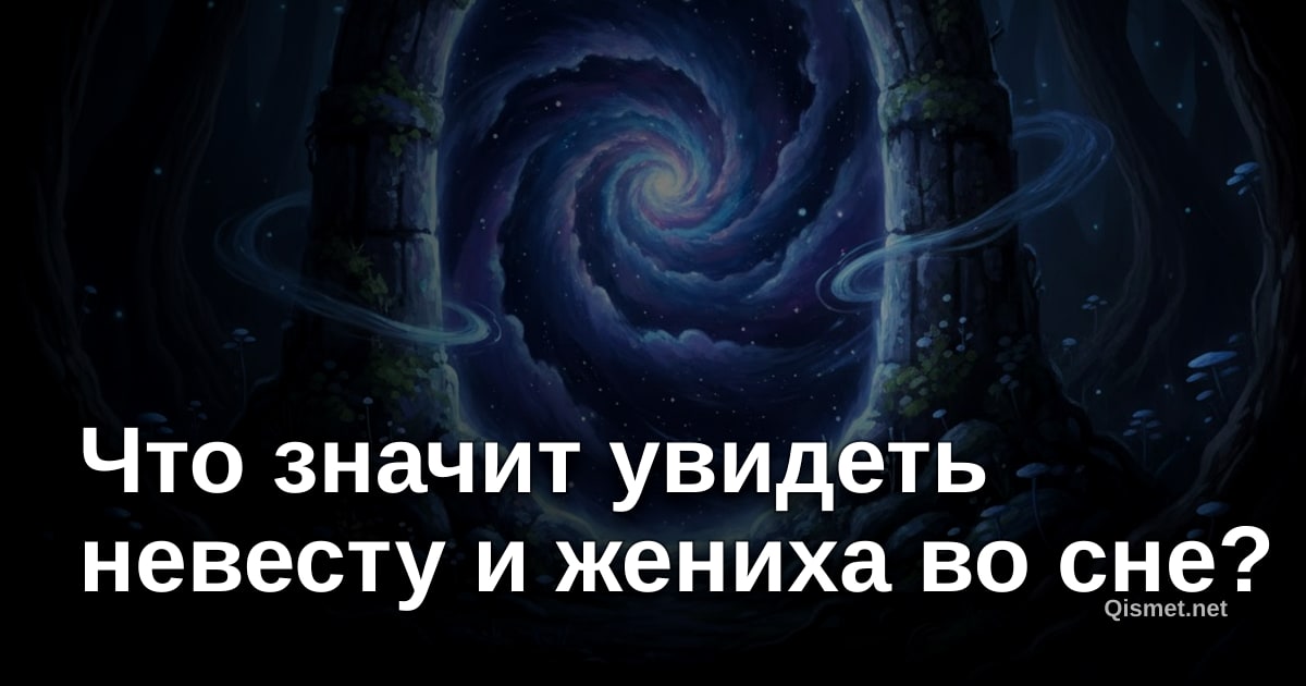 Что значит увидеть невесту и жениха во сне?