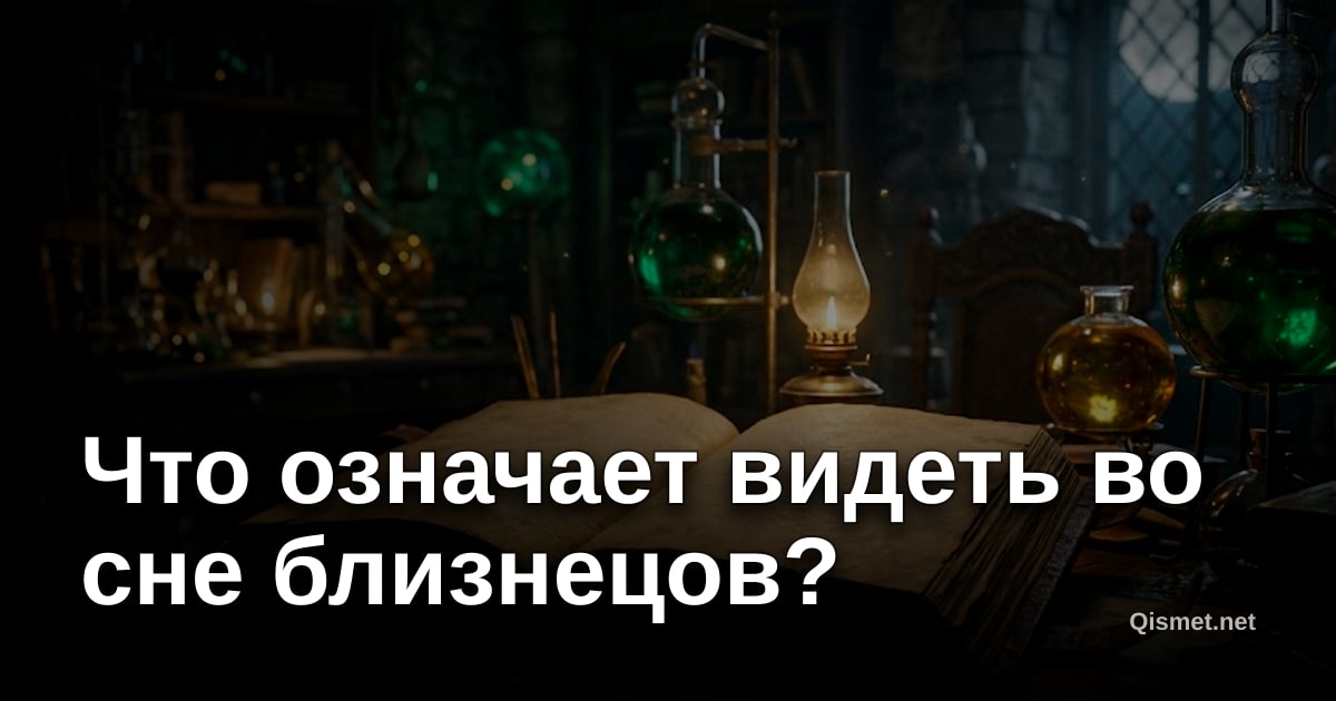Что означает видеть во сне близнецов?