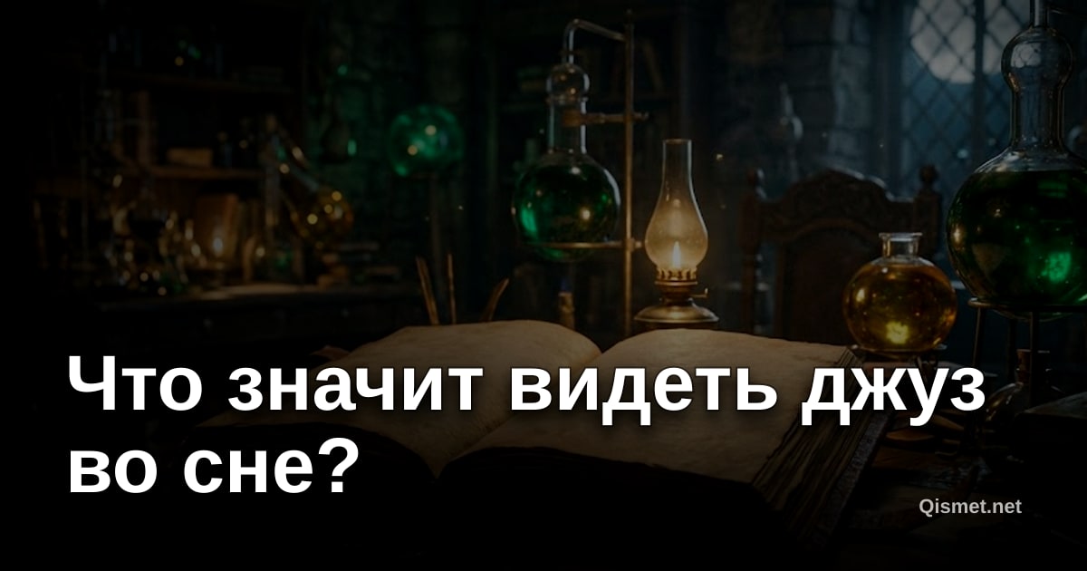 Что значит видеть джуз во сне?