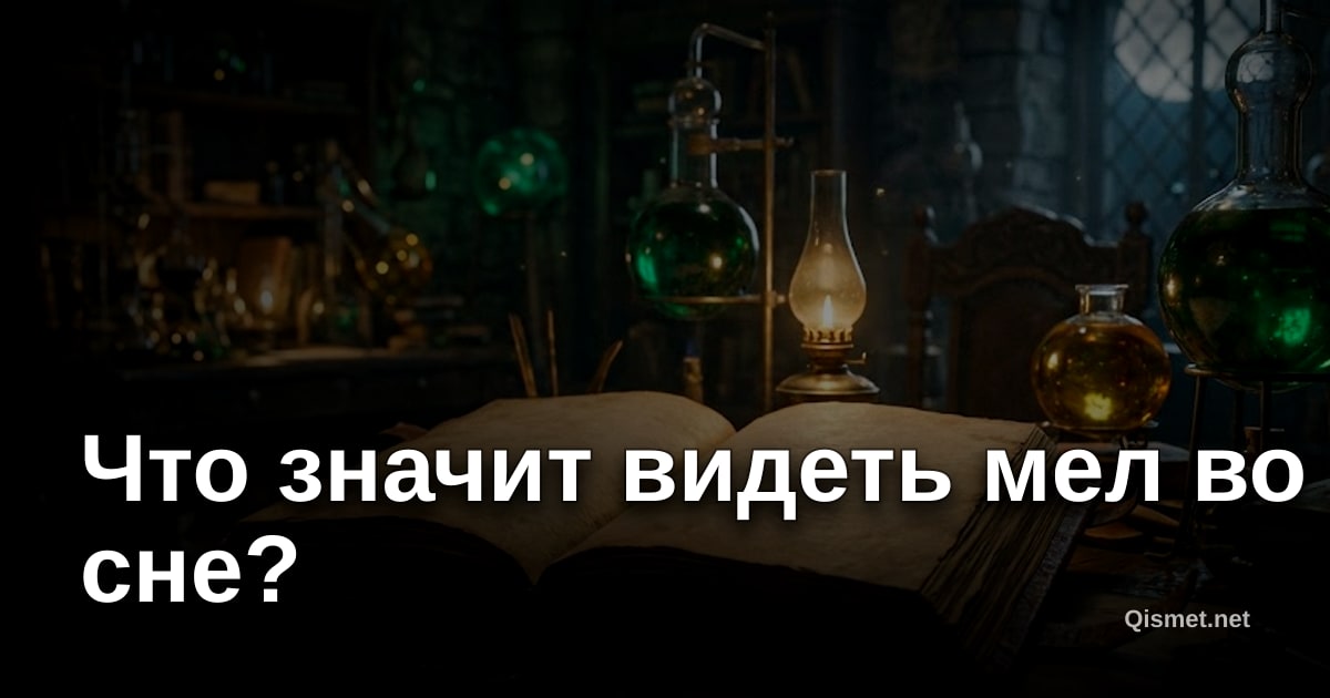 Что значит видеть мел во сне?