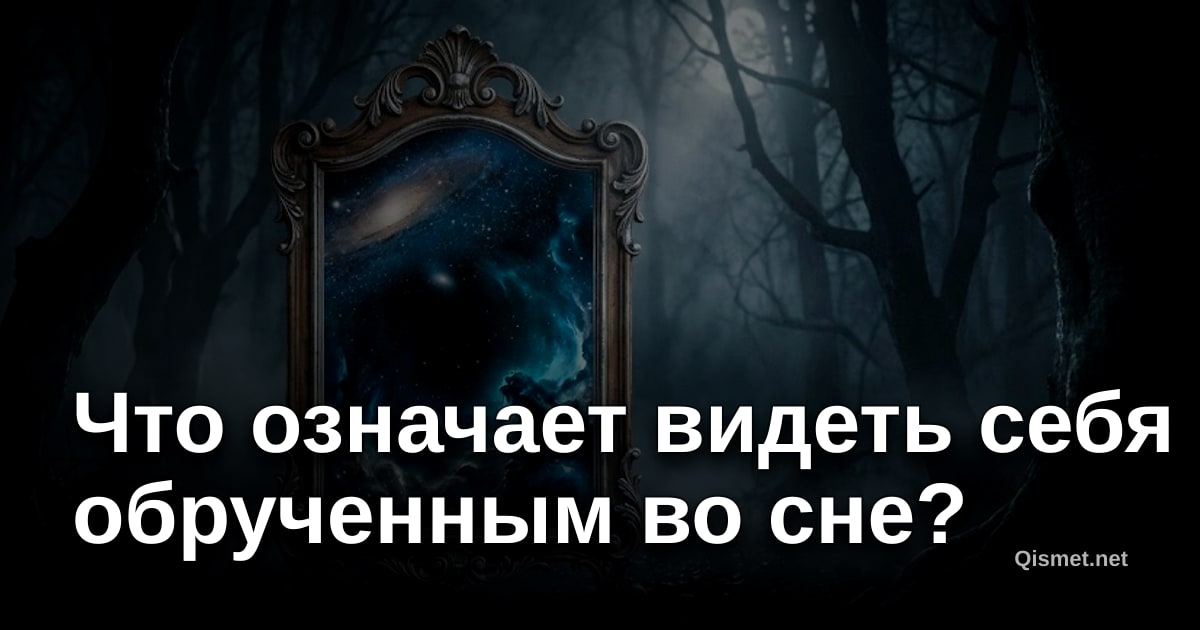 Что означает видеть себя обрученным во сне?