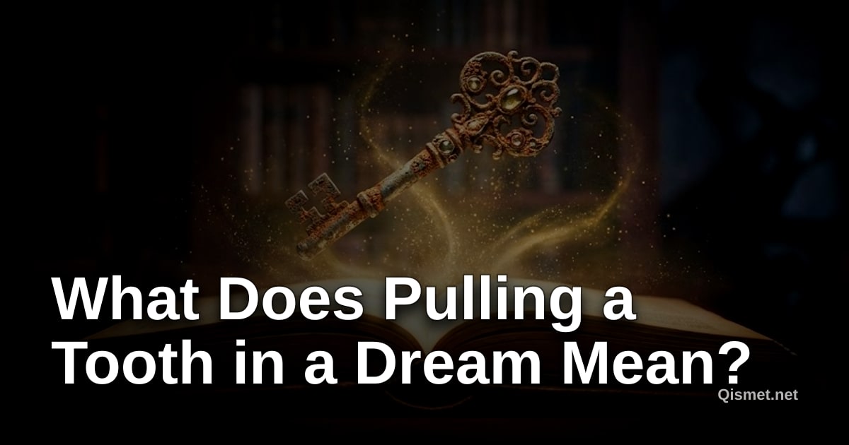 What Does Pulling a Tooth in a Dream Mean?